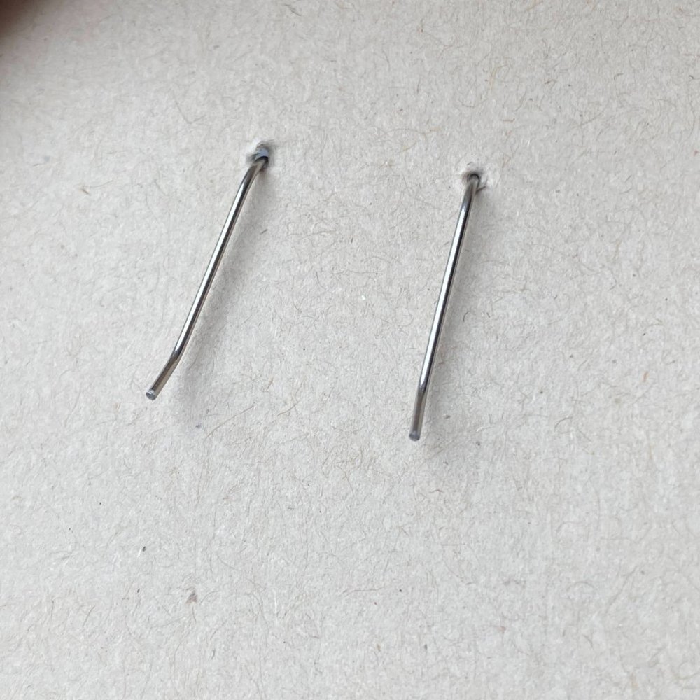 Earrings Made from Antique Teaspoon Handles! NWT - Picture 3 of 3